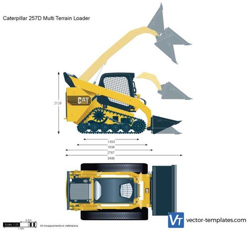 Caterpillar 257D Multi Terrain Loader