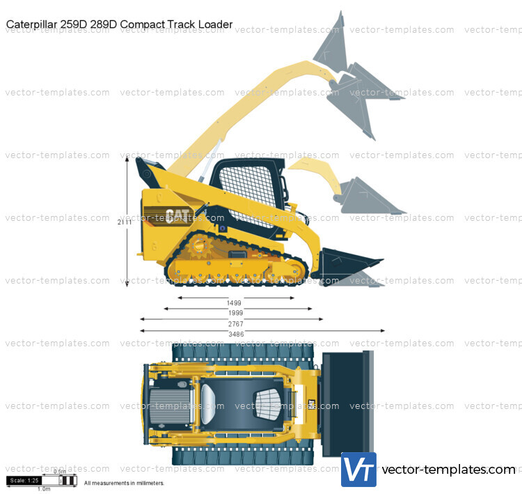 Caterpillar 259D 289D Compact Track Loader