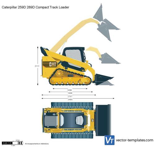 Caterpillar 259D 289D Compact Track Loader