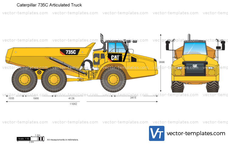 Caterpillar 735C Articulated Truck