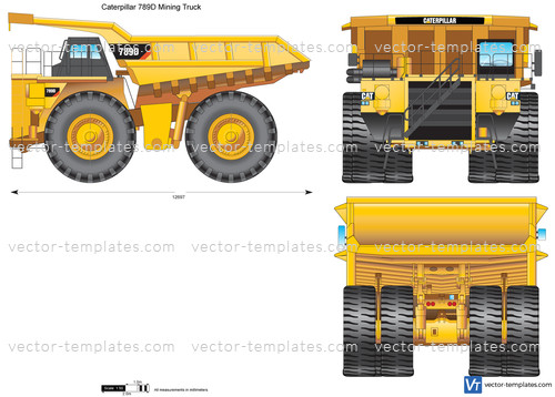 Caterpillar 789D Mining Truck