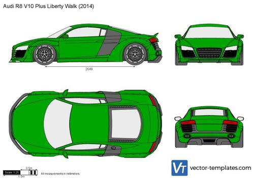 Audi R8 V10 Plus Liberty Walk