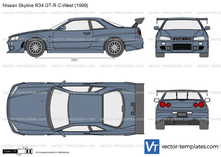 Nissan Skyline R34 GT-R C-West