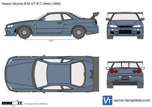 Nissan Skyline R34 GT-R C-West