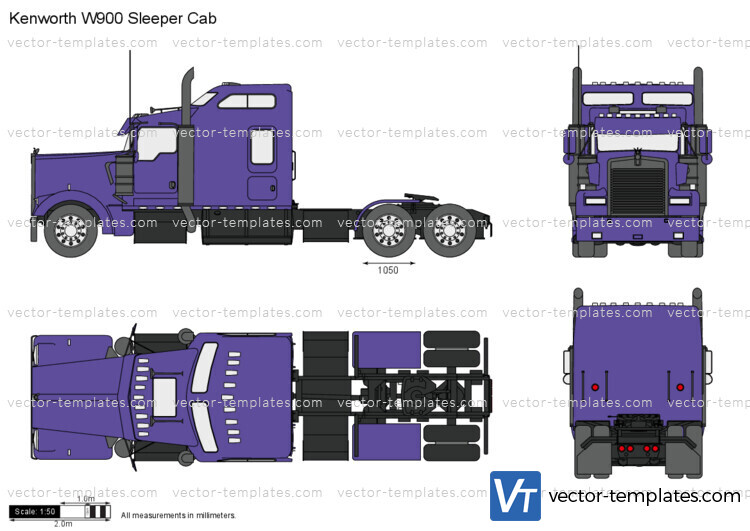 Kenworth W900 Sleeper Cab