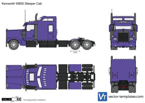 Kenworth W900 Sleeper Cab