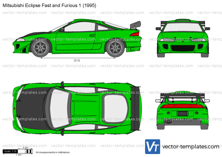 Mitsubishi Eclipse Fast and Furious 1