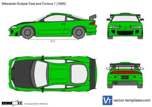 Mitsubishi Eclipse Fast and Furious 1