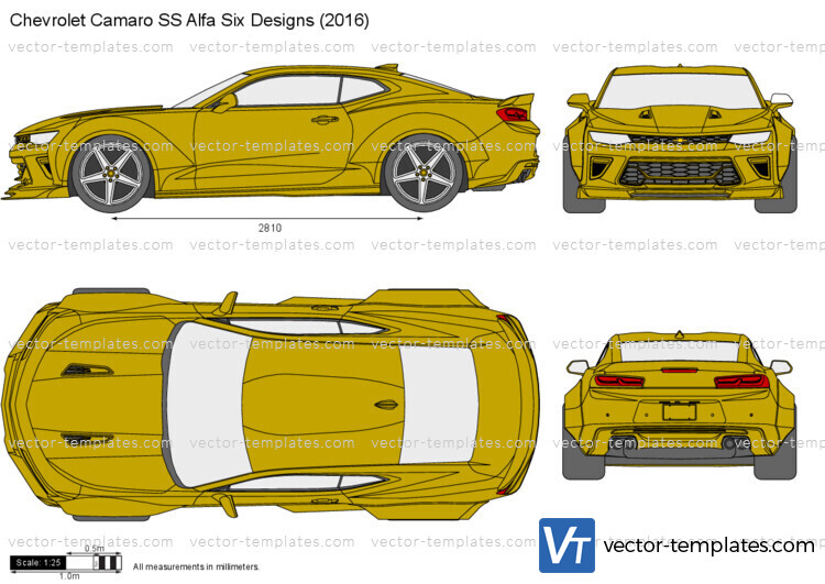 Chevrolet Camaro SS Alfa Six Designs