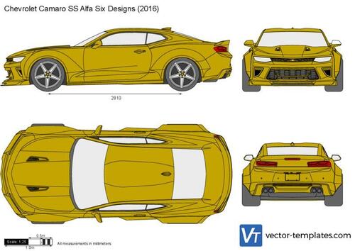 Chevrolet Camaro SS Alfa Six Designs