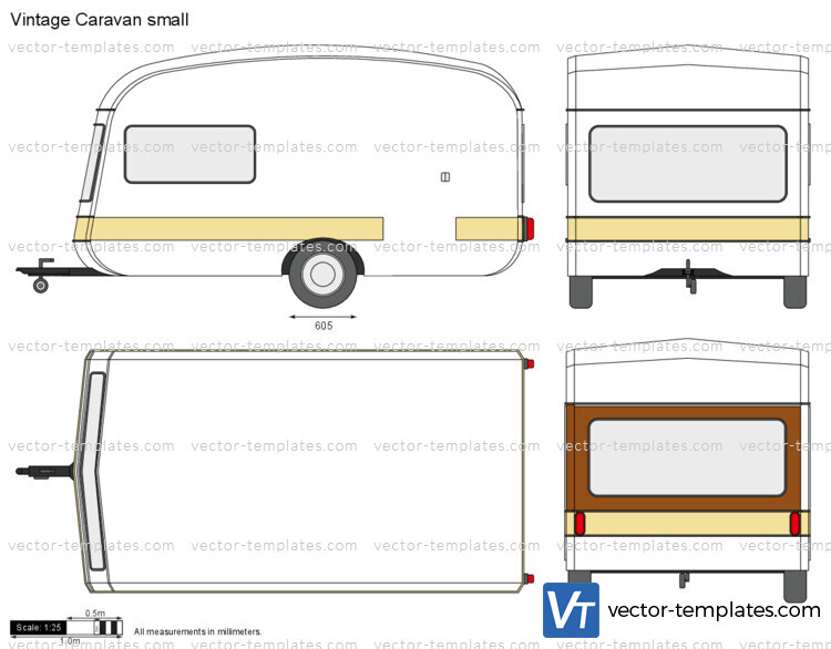 Vintage Caravan small