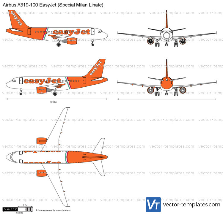 Airbus A319-100 EasyJet (Special Milan Linate)