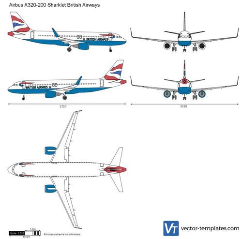 Airbus A320-200 Sharklet British Airways