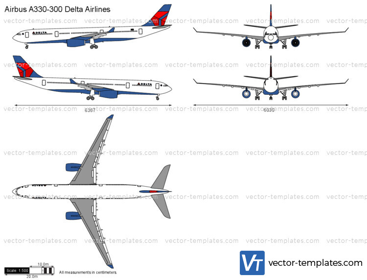 Airbus A330-300 Delta Airlines