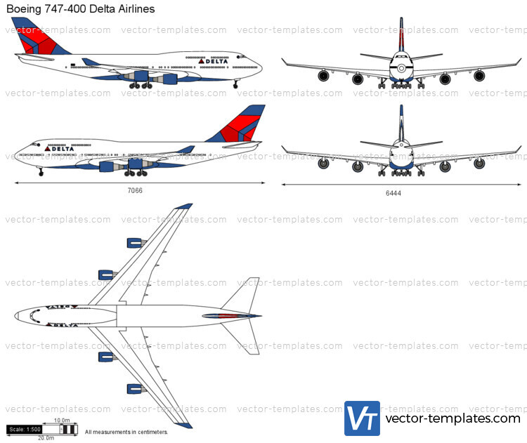 Boeing 747-400 Delta Airlines