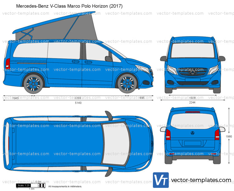 Mercedes-Benz V-Class Marco Polo Horizon