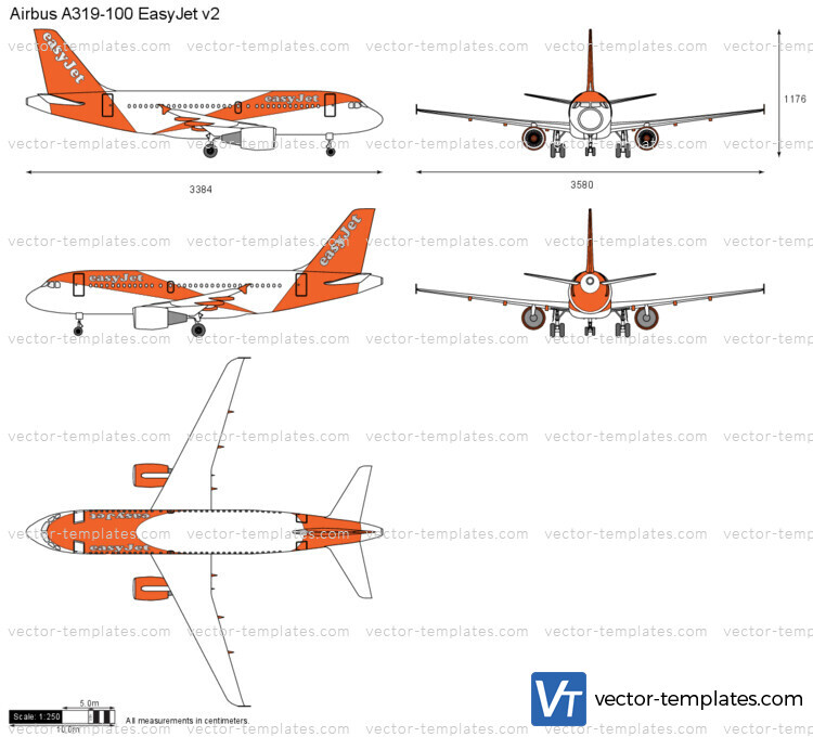 Airbus A319-100 EasyJet v2