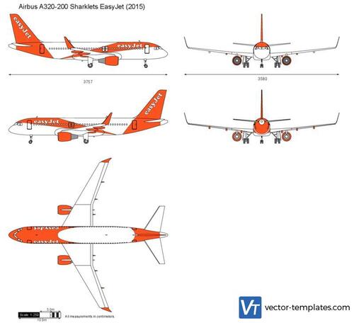 Airbus A320-200 Sharklets EasyJet