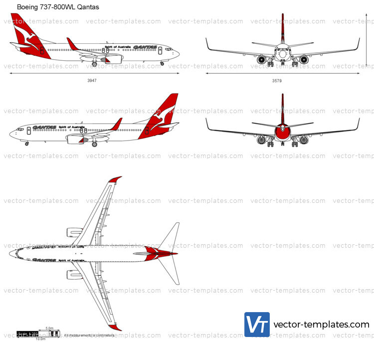 Boeing 737-800WL Qantas