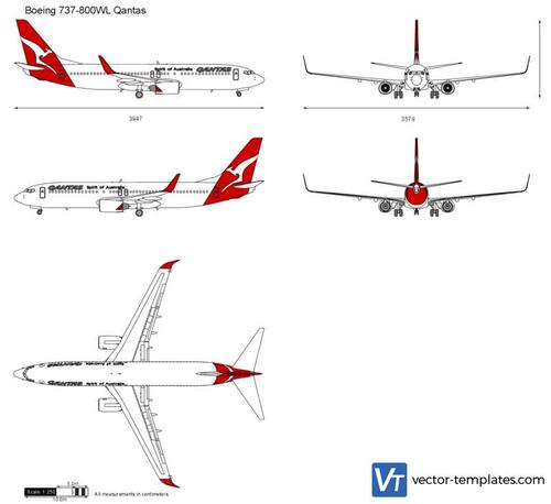 Boeing 737-800WL Qantas