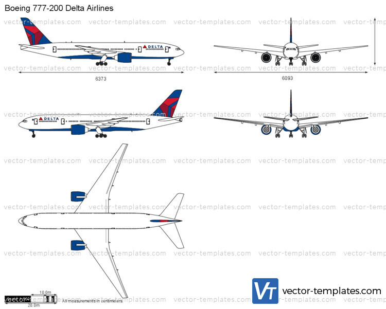 Boeing 777-200 Delta Airlines