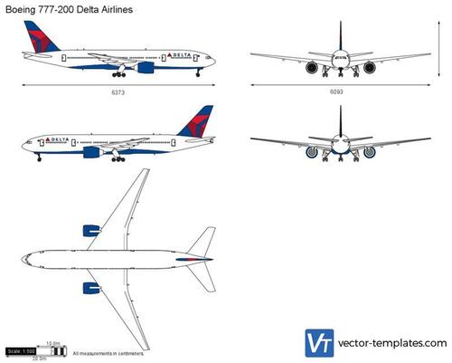 Boeing 777-200 Delta Airlines