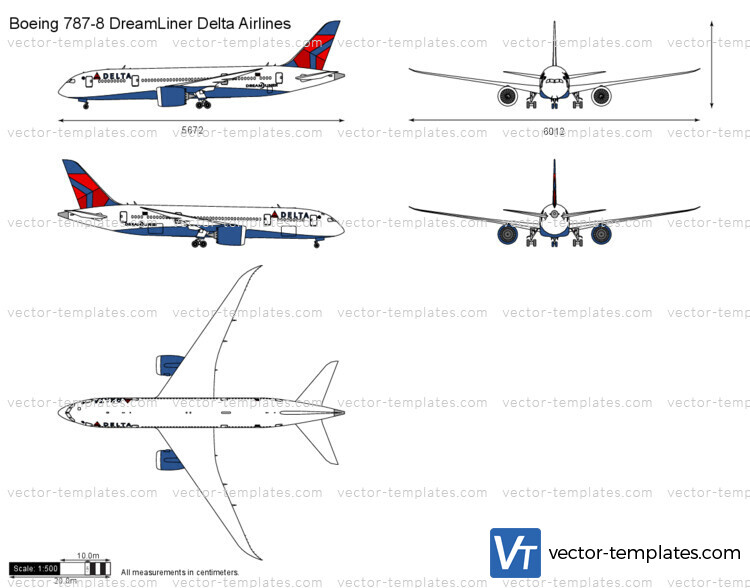 Boeing 787-8 DreamLiner Delta Airlines