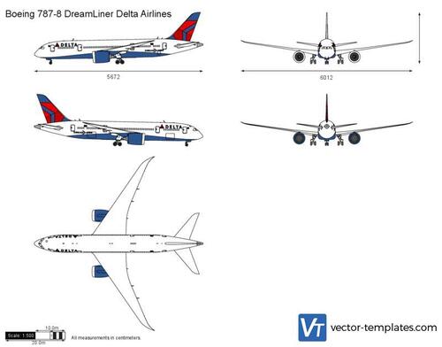 Boeing 787-8 DreamLiner Delta Airlines