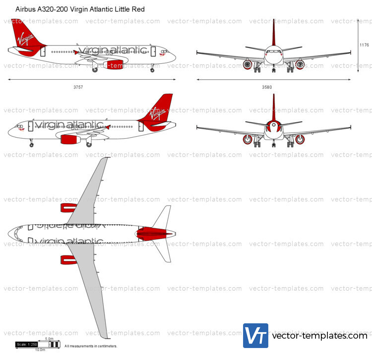 Airbus A320-200 Virgin Atlantic Little Red