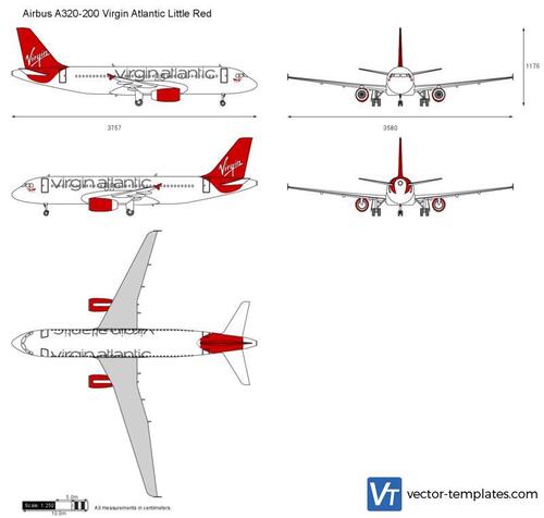 Airbus A320-200 Virgin Atlantic Little Red