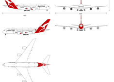 Airbus A380-800 Qantas