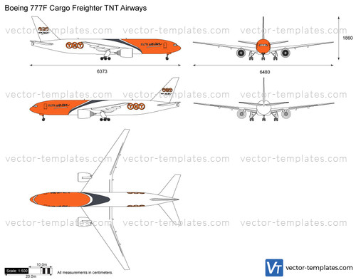 Boeing 777F Cargo Freighter TNT Airways