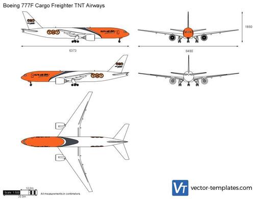 Boeing 777F Cargo Freighter TNT Airways