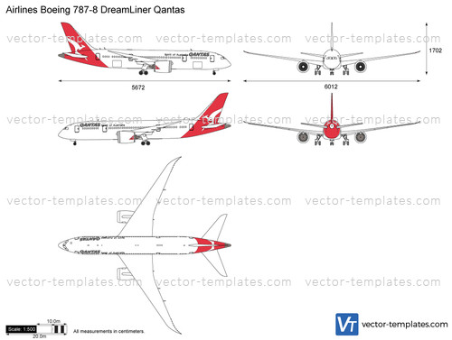 Boeing 787-8 DreamLiner Qantas
