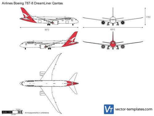 Boeing 787-8 DreamLiner Qantas