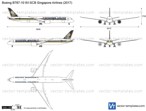 Boeing B787-10 9V-SCB Singapore Airlines