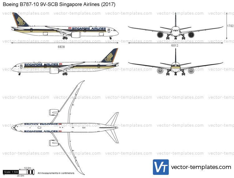 Boeing B787-10 9V-SCB Singapore Airlines