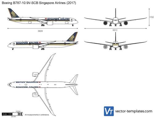 Boeing B787-10 9V-SCB Singapore Airlines