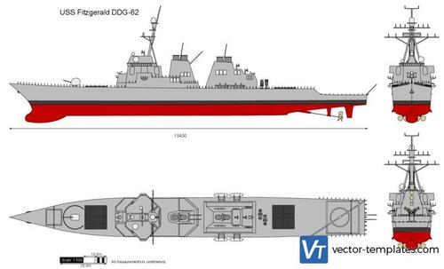 USS Fitzgerald DDG-62