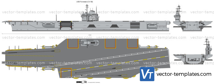 USS Forrestal (CV 59)