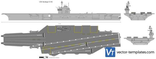 USS Saratoga CV-60