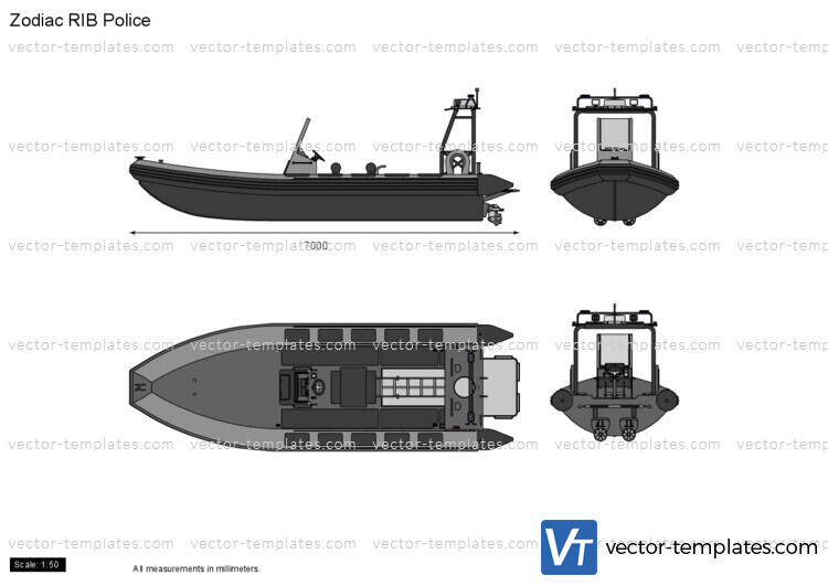 Zodiac RIB Police