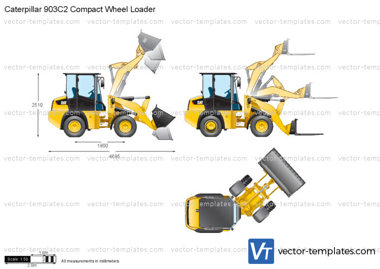 Caterpillar 903C2 Compact Wheel Loader