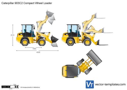 Caterpillar 903C2 Compact Wheel Loader