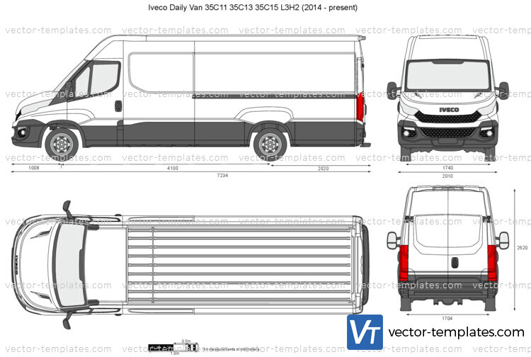 Iveco Daily Van 35C11 35C13 35C15 L3H2