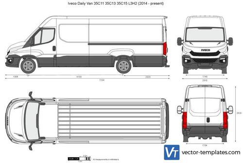 Volkswagen Transporter T5 Shuttle SWB vector drawing