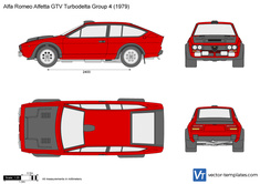 Alfa Romeo Alfetta GTV Turbodelta Group 4