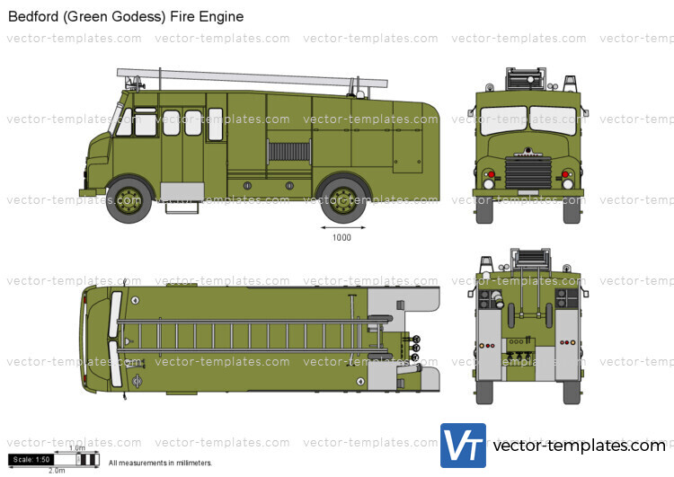 Bedford (Green Godess) Fire Engine