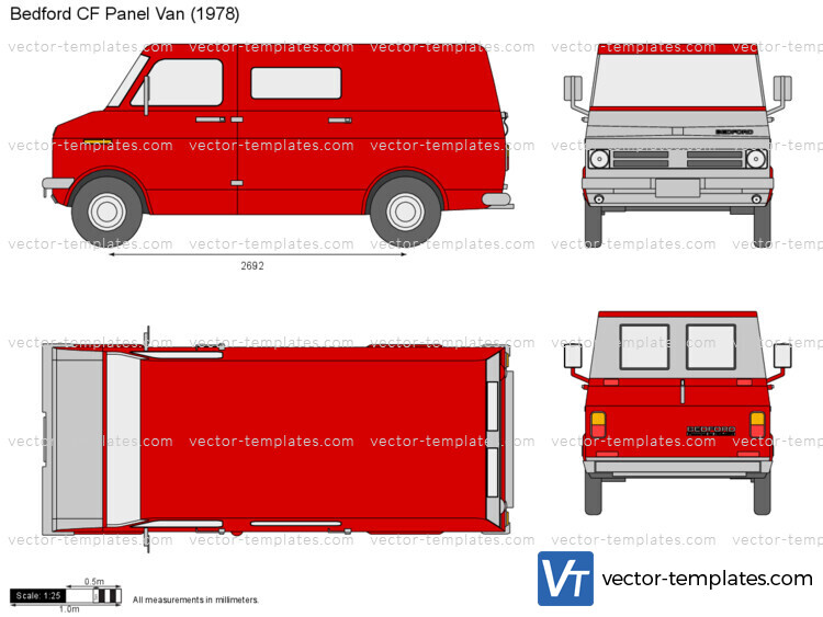 Bedford CF Panel Van