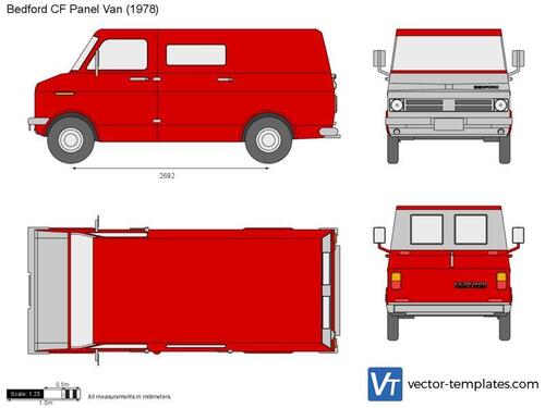 Bedford CF Panel Van